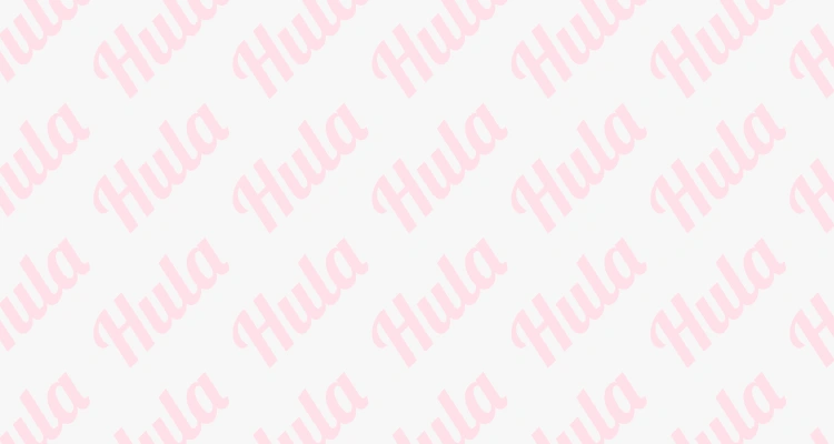 Pink Hula wrapping paper